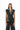 THE CHARCOAL SLEEVELESS PIN-STRIPE VEST